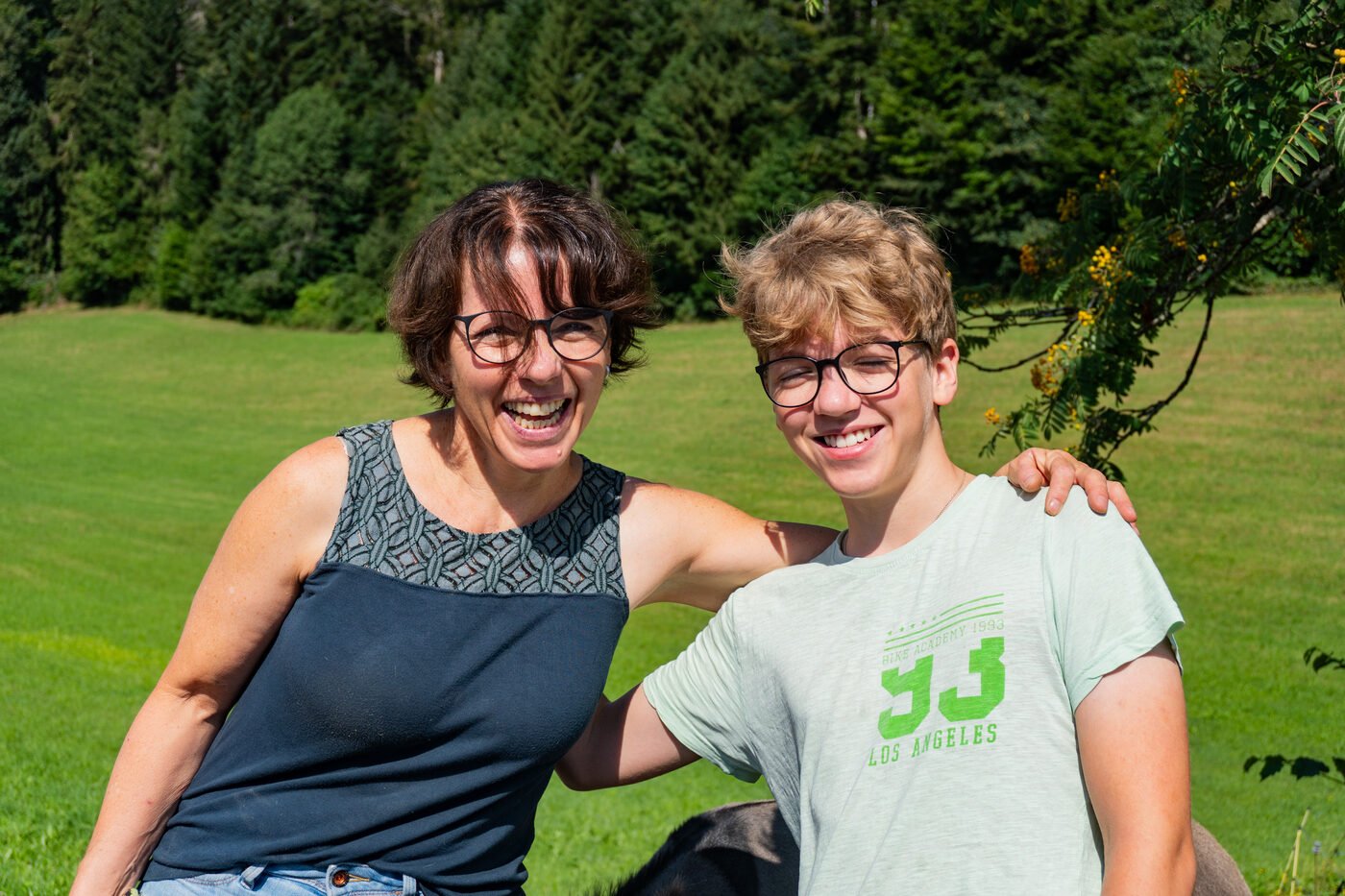 Eindruck einer Eselwanderung im Sommer 7